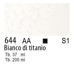 644 - Winsor & Newton Olio Winton Bianco di titanio