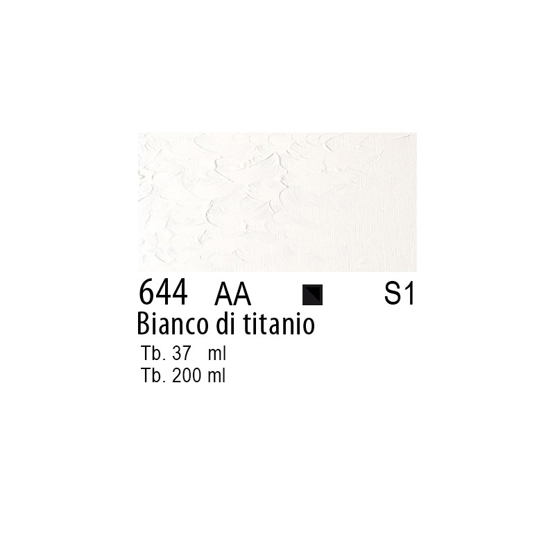 644 - Winsor & Newton Olio Winton Bianco di titanio