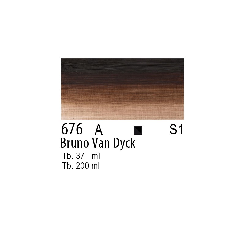 676 - Winsor & Newton Olio Winton Bruno Van Dyck