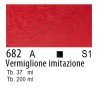 682 - Winsor & Newton Olio Winton Vermiglione imitazione