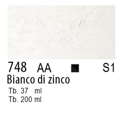 748 - Winsor & Newton Olio Winton Bianco di zinco
