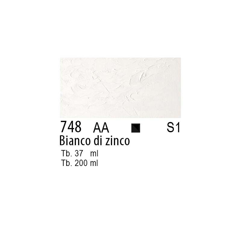 748 - Winsor & Newton Olio Winton Bianco di zinco