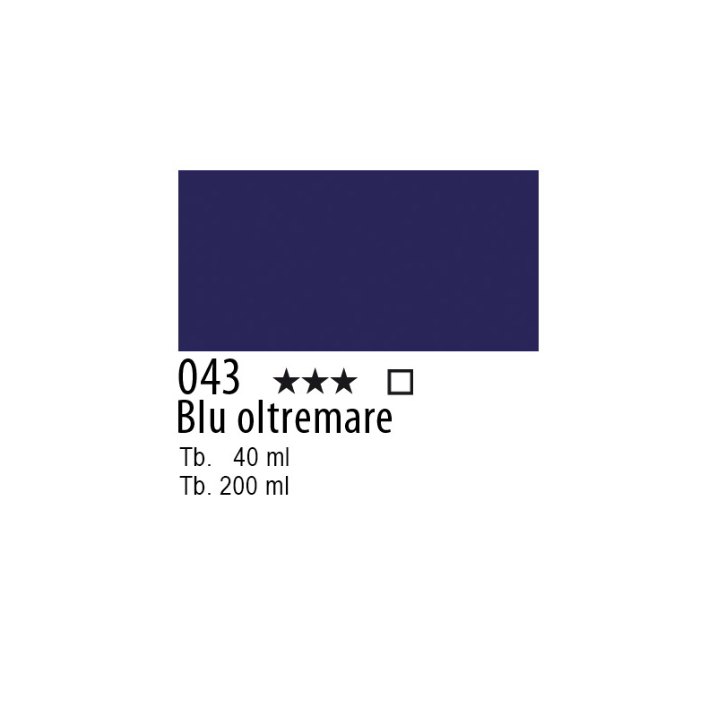 043 - Lefranc Olio Fine Blu oltremare