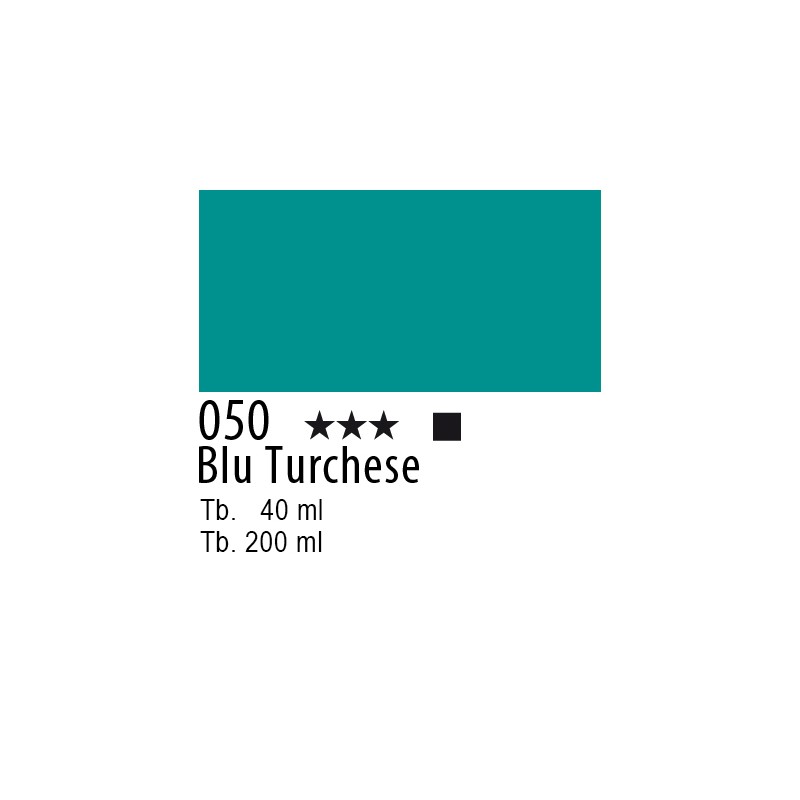 050 - Lefranc Olio Fine Blu turchese