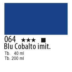 064 - Lefranc Olio Fine Blu cobalto imit