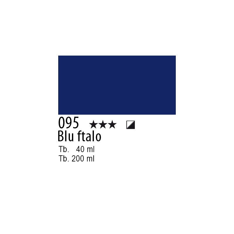 095 - Lefranc Olio Fine Blu ftalo