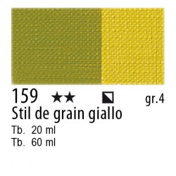 159 - Maimeri Olio Artisti Stil de grain giallo