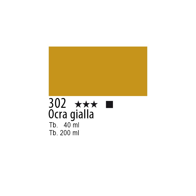 302 - Lefranc Olio Fine Ocra gialla
