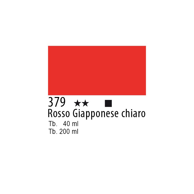 379 - Lefranc Olio Fine Rosso Giapponese chiaro