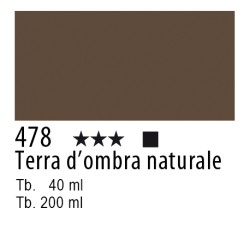478 - Lefranc Olio Fine Terra d'ombra naturale
