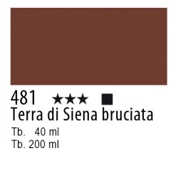481 - Lefranc Olio Fine Terra di Siena bruciata