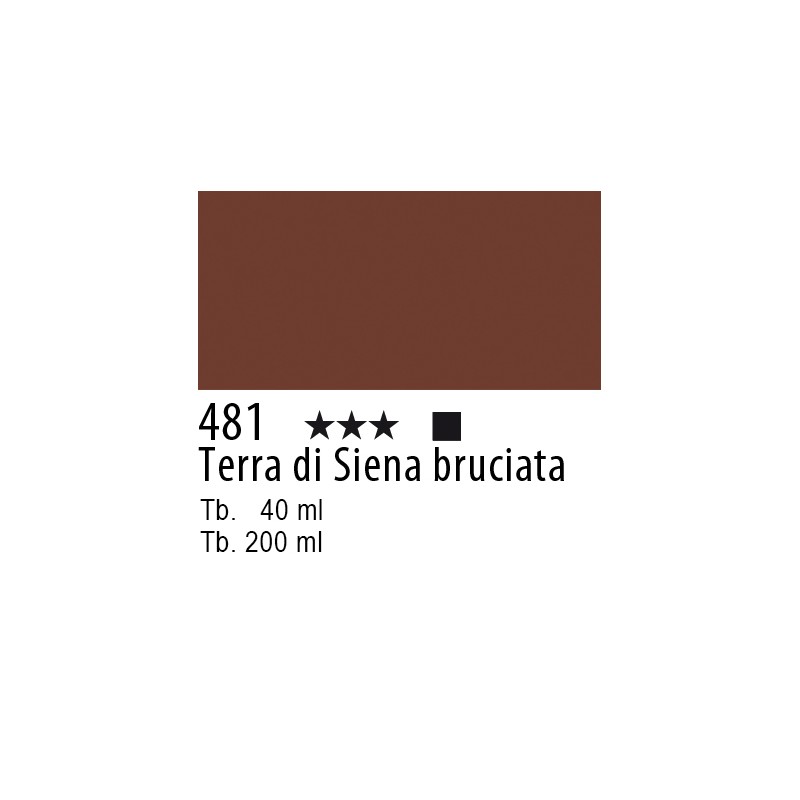 481 - Lefranc Olio Fine Terra di Siena bruciata