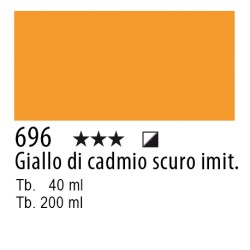 696 - Lefranc Olio Fine Giallo di cadmio scuro imitazione