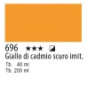 696 - Lefranc Olio Fine Giallo di cadmio scuro imitazione