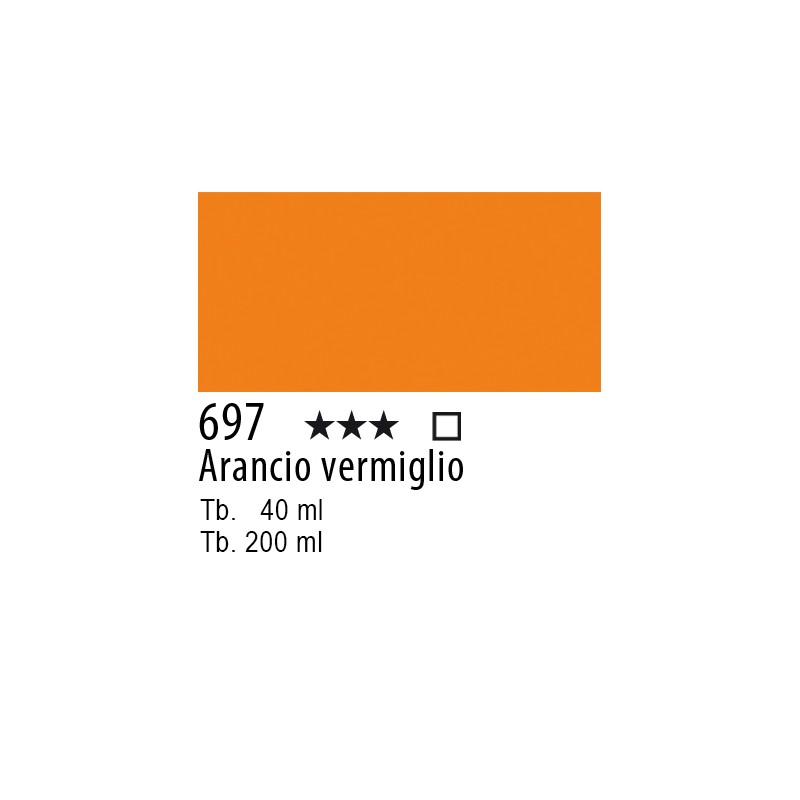 697 - Lefranc Olio Fine Arancio vermiglio