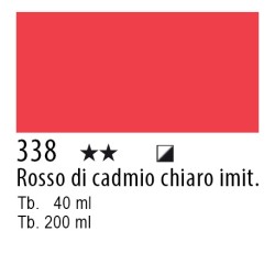 338 - Lefranc Olio Fine Rosso Di Cadmio Chiaro Imitazione