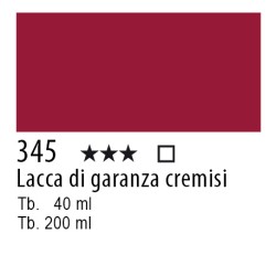 345 - Lefranc Olio Fine Lacca di garanza cremisi