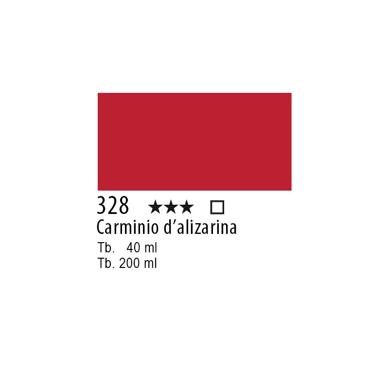 328 - Lefranc Olio Fine Carminio d'alizarina