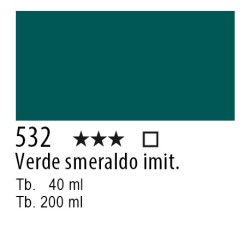 532 - Lefranc Olio Fine Verde smeraldo imitazione