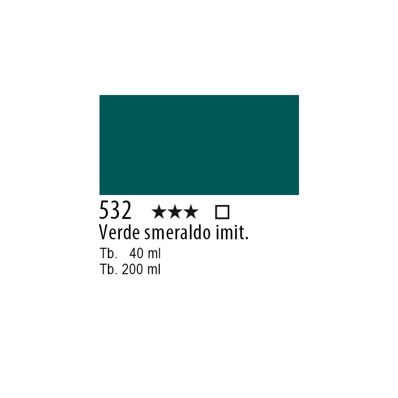 532 - Lefranc Olio Fine Verde smeraldo imitazione