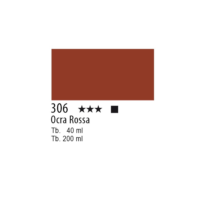 306 - Lefranc Olio Fine Ocra rossa