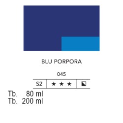 045 - Lefranc acrilico fine blu porpora