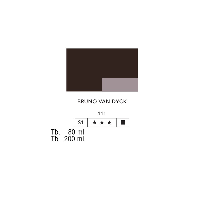 111 - Lefranc acrilico fine bruno van dyck