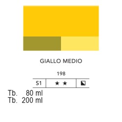 198 - Lefranc acrilico fine giallo medio