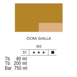 302 - Lefranc acrilico fine ocra gialla