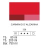 328 - Lefranc acrilico fine carminio d'alizarina