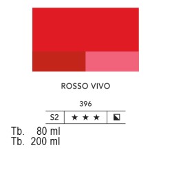 396 - Lefranc acrilico fine rosso vivo
