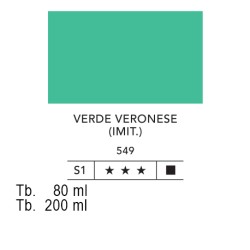 549 - Lefranc acrilico fine verde veronese (imit.)