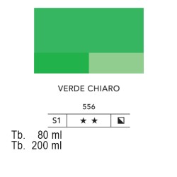 556 - Lefranc acrilico fine verde chiaro
