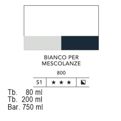 800 - Lefranc acrilico fine bianco per mescolanze