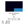 881 - Lefranc acrilico fine blu di prussia