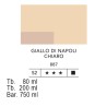 887 - Lefranc acrilico fine giallo di napoli chiaro
