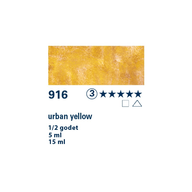 916 - Schmincke Acquerello Horadam Supergranulato giallo urban