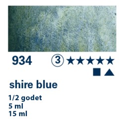 934 - Schmincke Acquerello Horadam Supergranulato blu palude