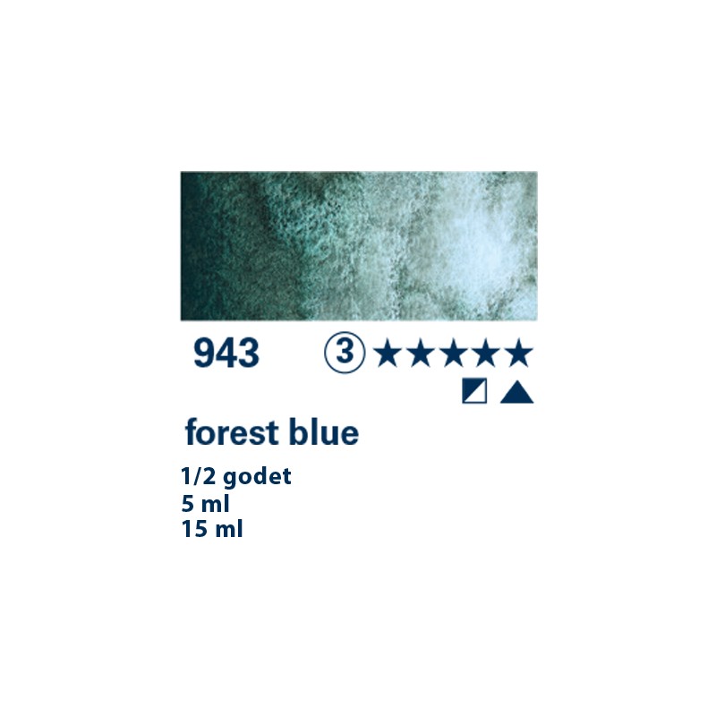 943 - Schmincke Acquerello Horadam Supergranulato blu bosco