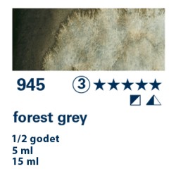 945 - Schmincke Acquerello Horadam Supergranulato grigio bosco