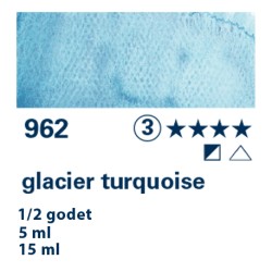 962 - Schmincke Acquerello Horadam Supergranulato turchese ghiacciaio