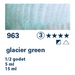 963 - Schmincke Acquerello Horadam Supergranulato verde ghiacciaio