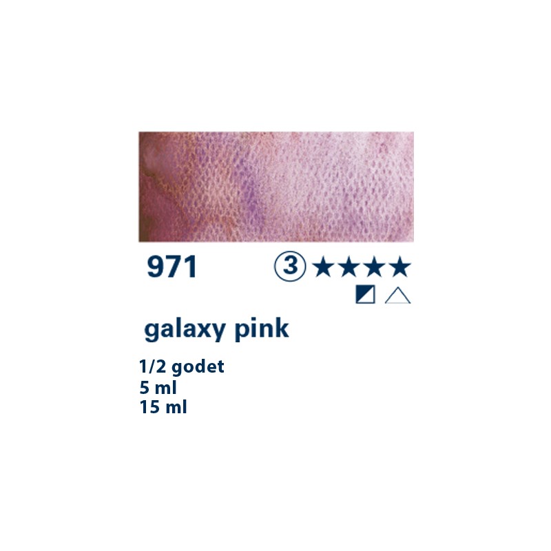 971 - Schmincke Acquerello Horadam Supergranulato rosa galassia