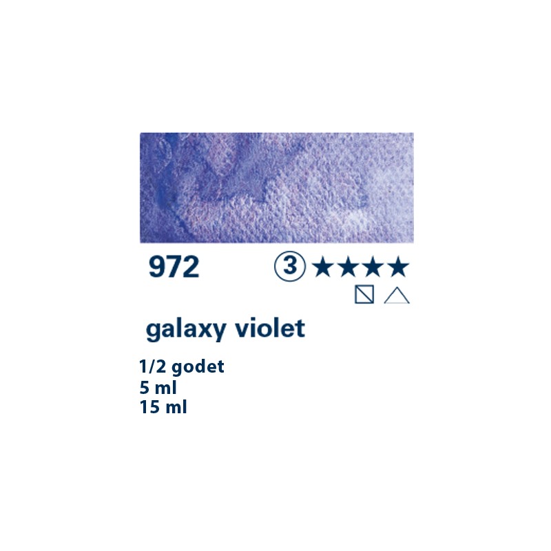 972 - Schmincke Acquerello Horadam Supergranulato viola galassia