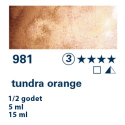 981 - Schmincke Acquerello Horadam Supergranulato arancio tundra