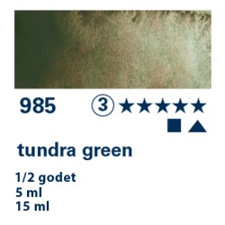 985 - Schmincke Acquerello Horadam Supergranulato verde tundra
