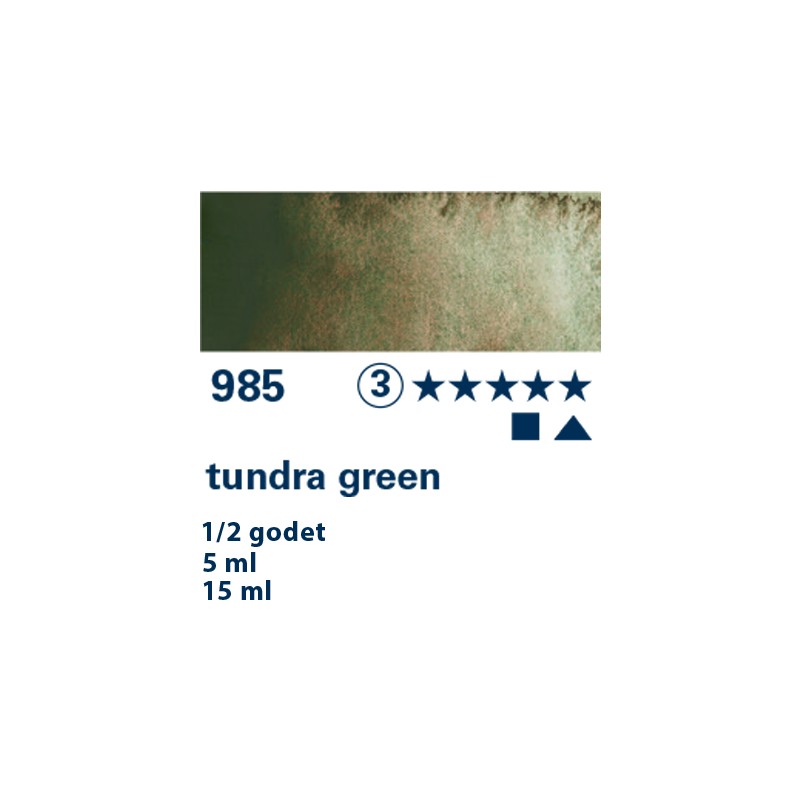 985 - Schmincke Acquerello Horadam Supergranulato verde tundra