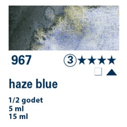 967 - Schmincke Acquerello Horadam Supergranulato blu nebbia