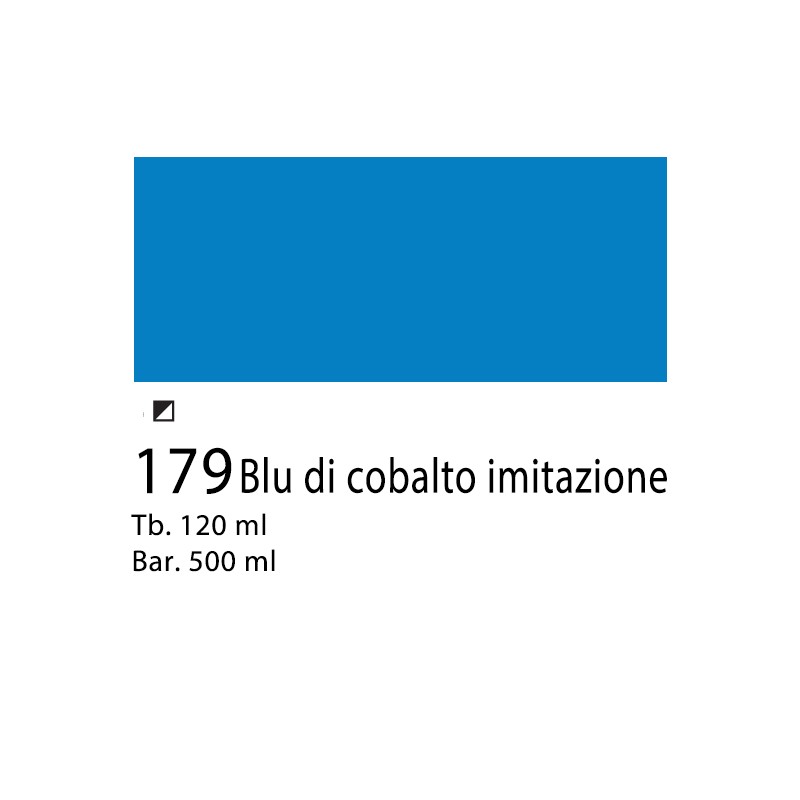 179 - Winsor & Newton Acrilico Galeria Blu Di Cobalto Imitazione
