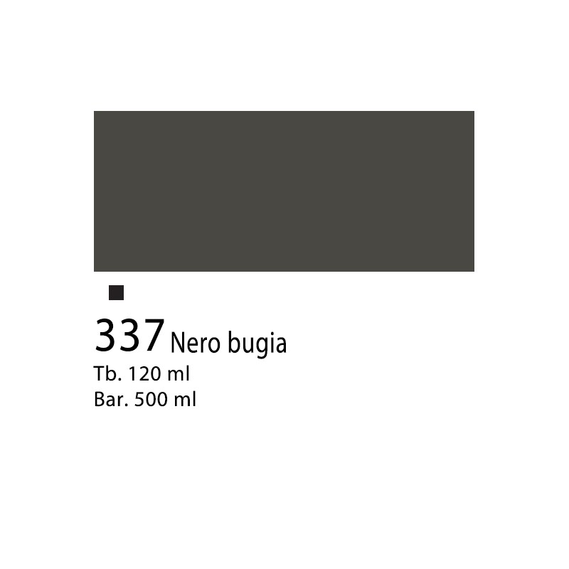337 - Winsor & Newton Acrilico Galeria Nero Bugia
